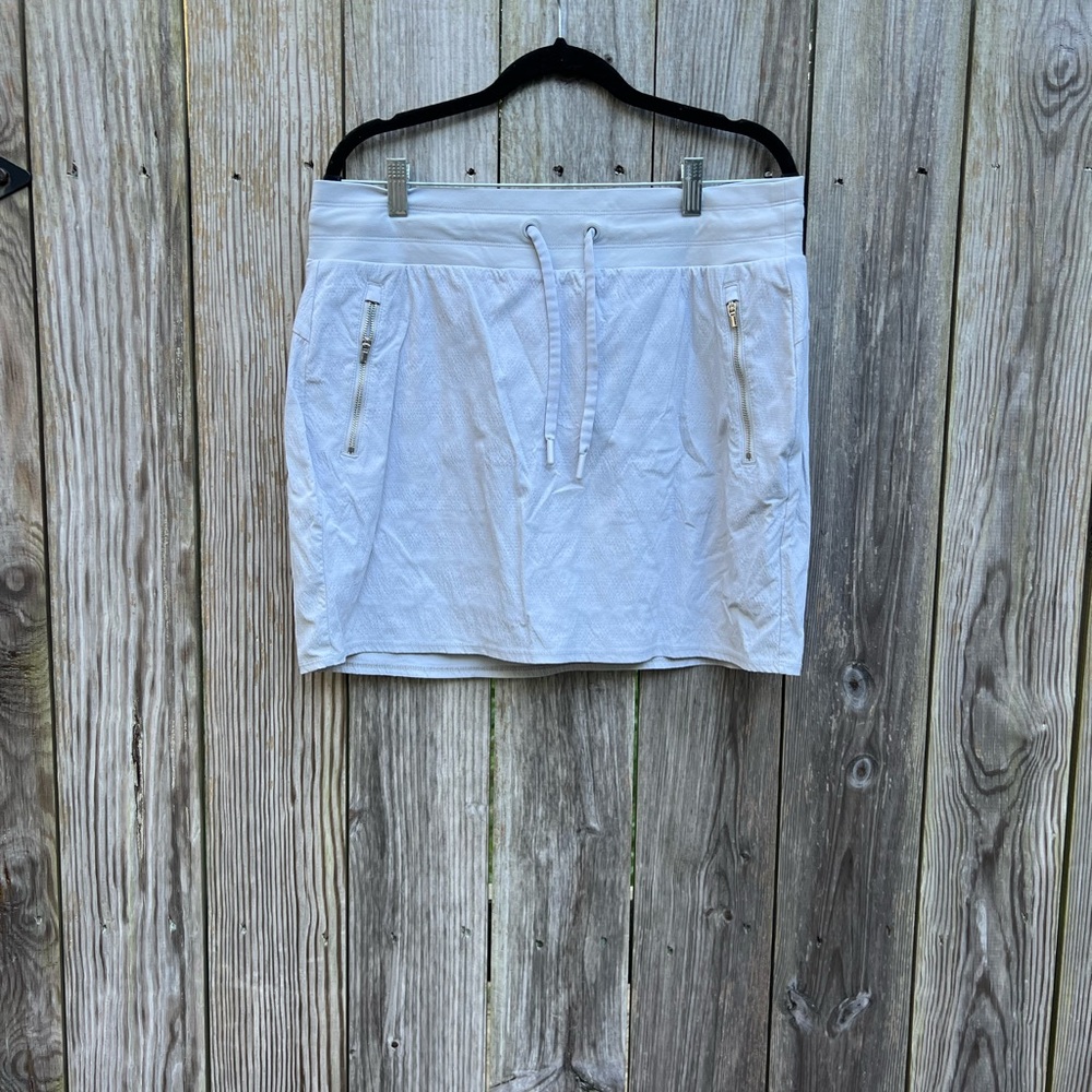 ATHLETA Gray Trekkie North Galactic Skirt Skort Women’s 12